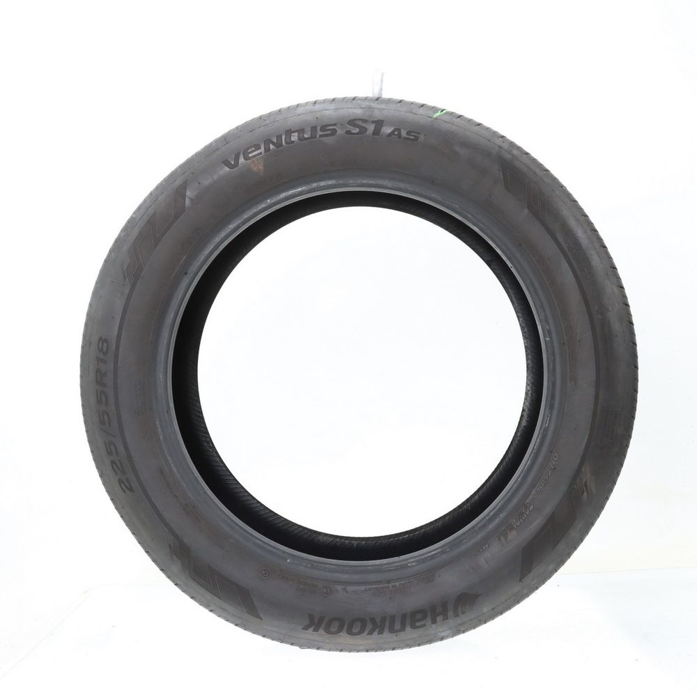 Set of (2) Used 225/55R18 Hankook Ventus S1 AS 102H - 7.5/32 - Image 3