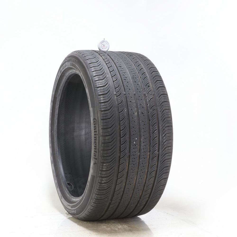 Set of (2) Used 315/35R21 Continental ProContact TX NO 111V - 4-5/32 - Image 1