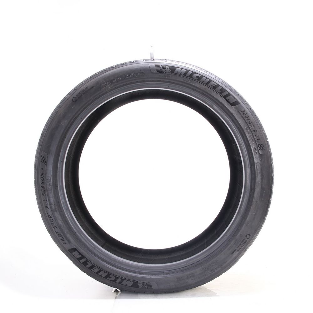 Set of (2) Used 265/40R21 Michelin Pilot Sport All Season 4 NEO 101V - 5-6/32 - Image 6