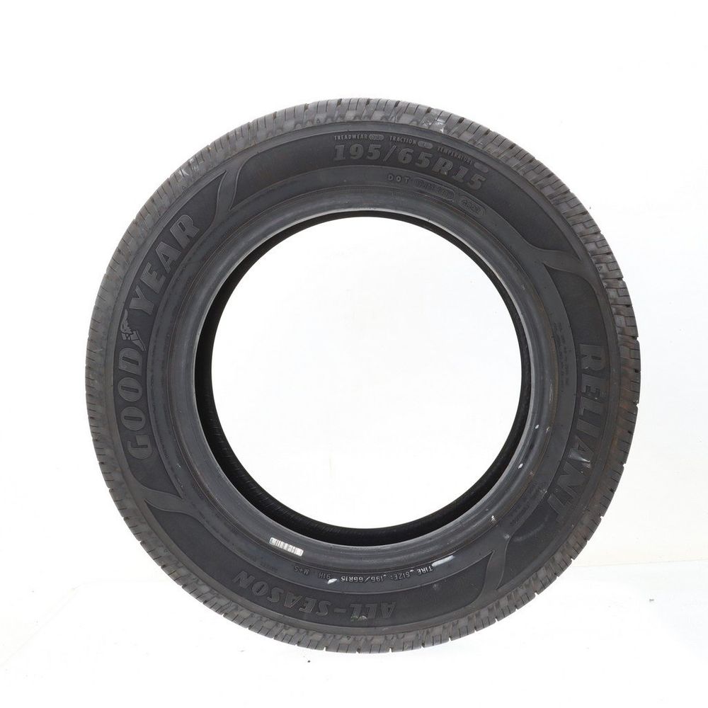 Set of (2) Driven Once 195/65R15 Goodyear Reliant All-season 91H - 10/32 - Image 3