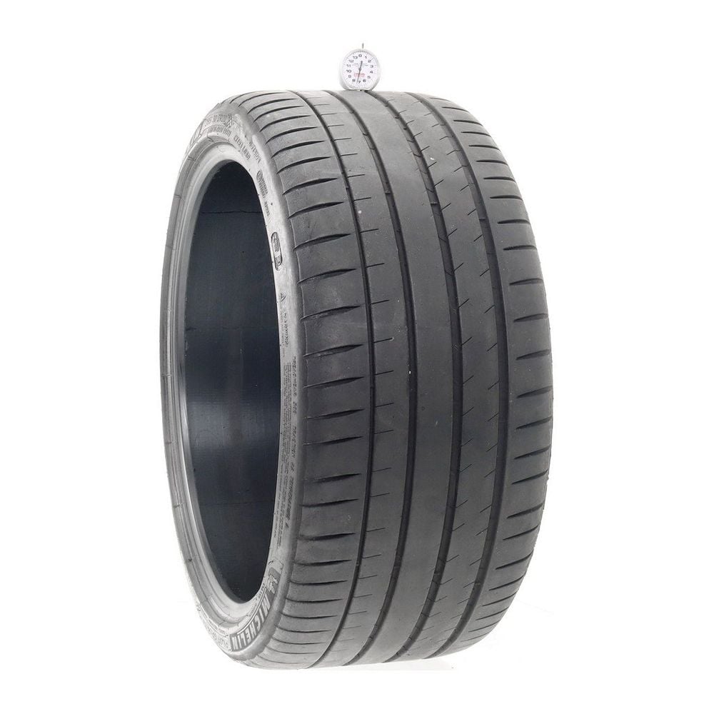 Set of (2) Used 285/30ZR20 Michelin Pilot Sport 4 S 99Y - 6-7/32 - Image 4