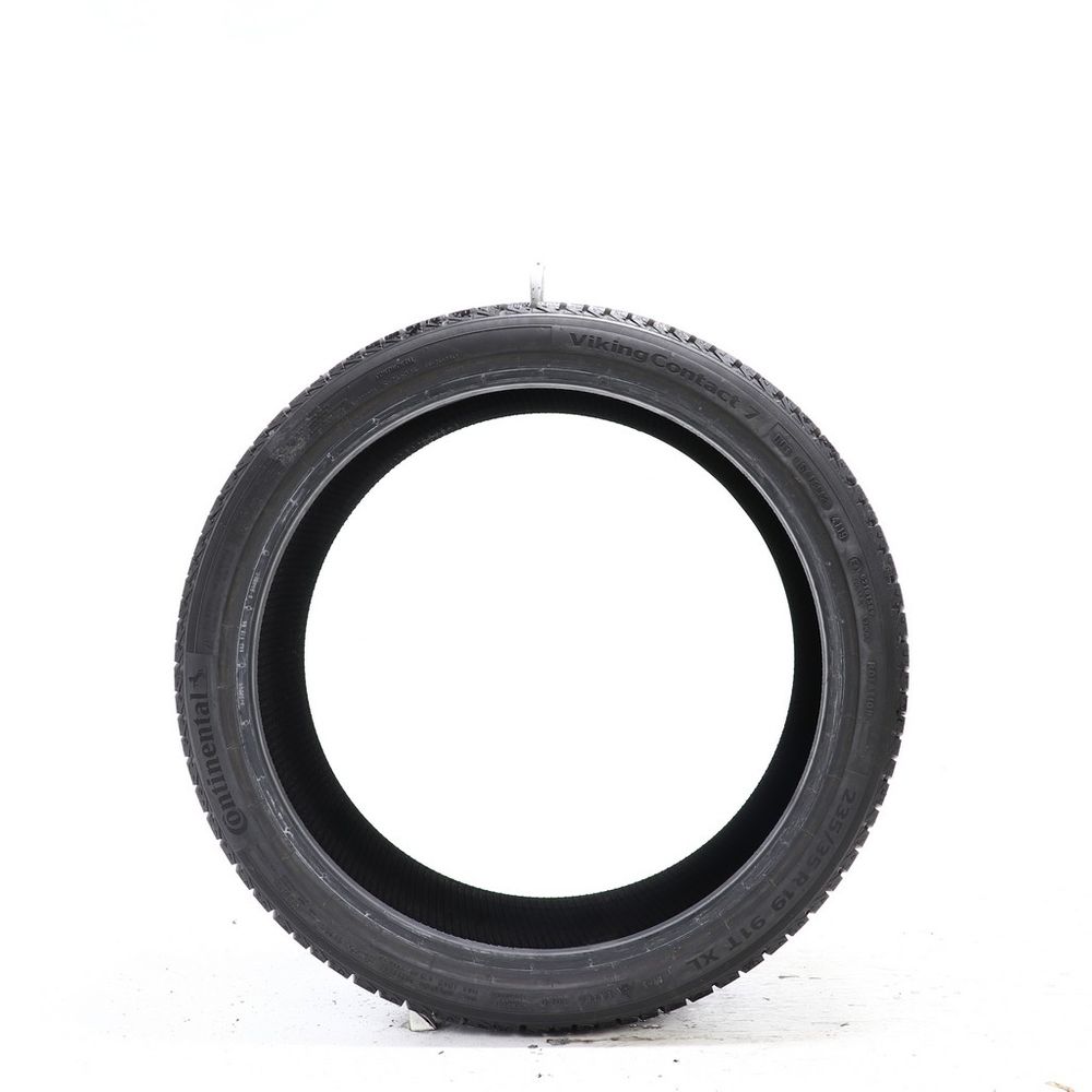 Set of (2) Used 235/35R19 Continental VikingContact 7 91T - 9.5/32 - Image 3