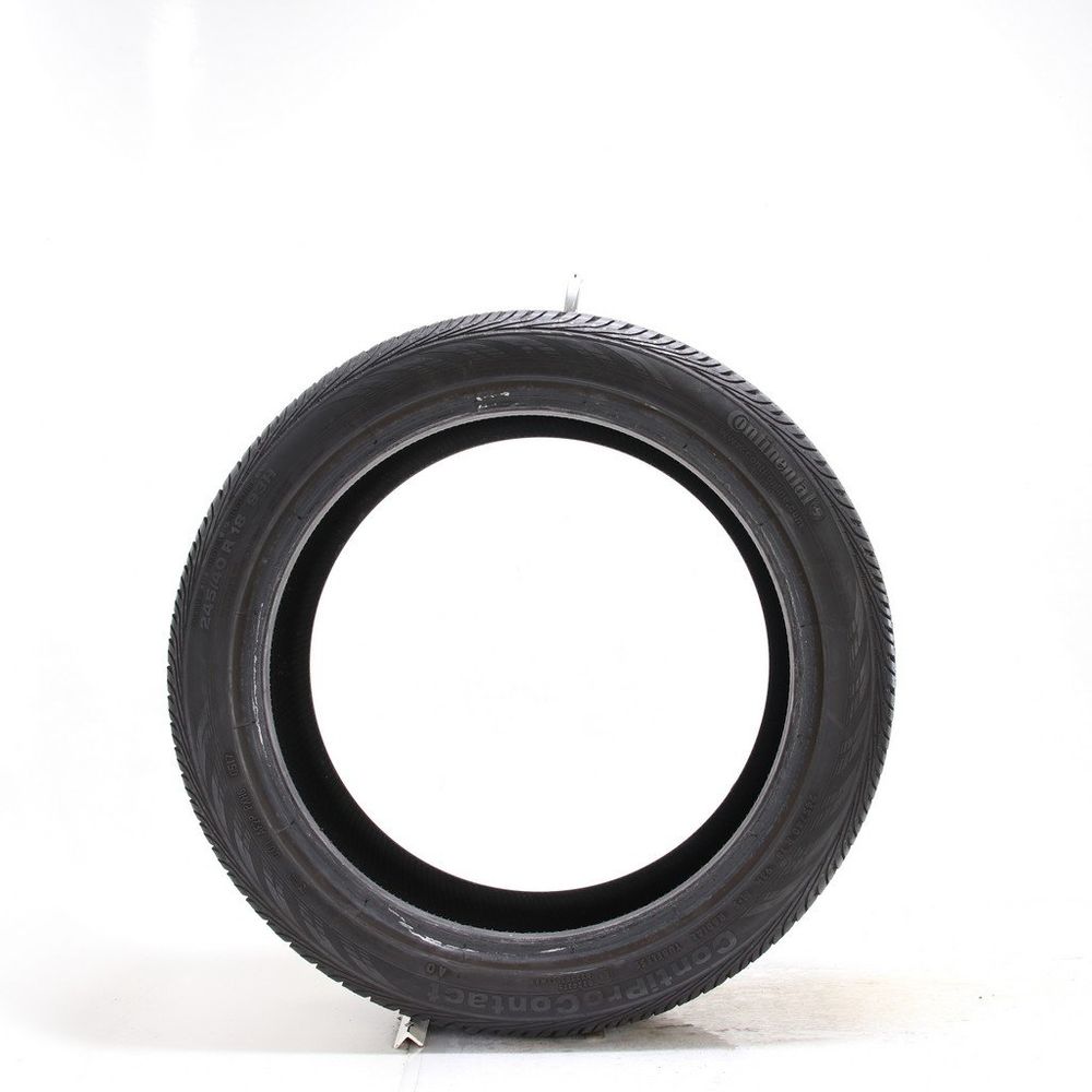 Set of (2) Used 245/40R18 Continental ContiProContact AO 93H - 7.5-8.5/32 - Image 6
