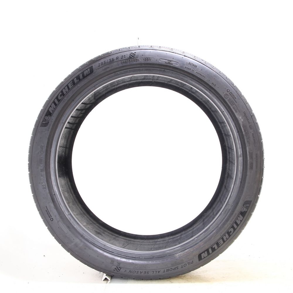 Set of (4) Used 295/35R21 Michelin Pilot Sport All Season 4 NEO 103V - 4-4.5/32 - Image 6