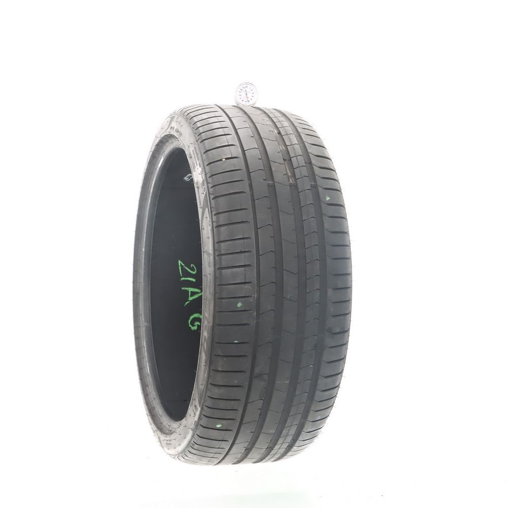 Set of (2) Used 275/35R22 Pirelli P Zero PZ4 I 104Y - 6-7/32 - Image 1