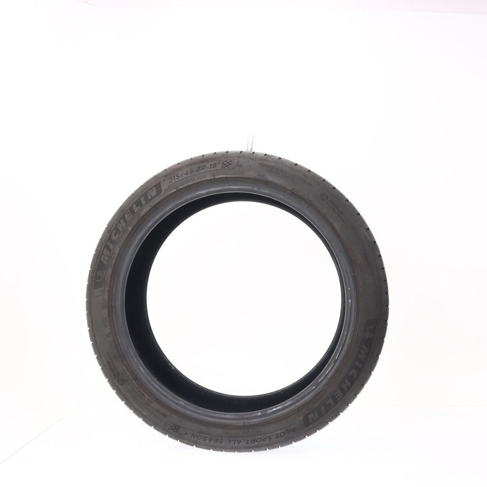 Set of (4) Used 215/45ZR18 Michelin Pilot Sport All Season 4 93Y - 7-8.5/32 - Image 9