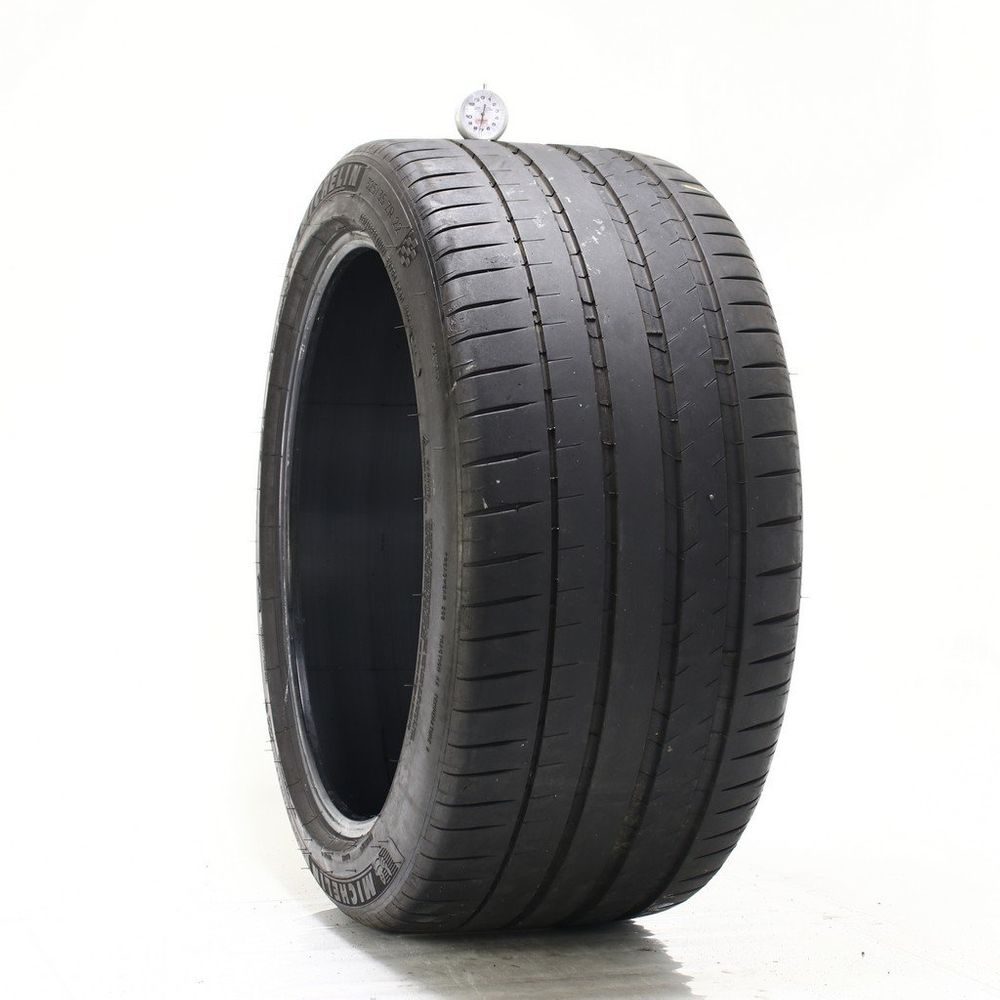 Set of (2) Used 325/35ZR22 Michelin Pilot Sport 4 S 114Y - 7-8.5/32 - Image 1
