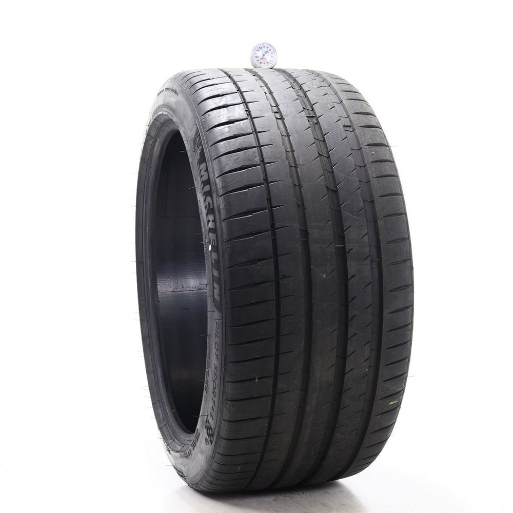 Set of (2) Used 325/35ZR22 Michelin Pilot Sport 4 S 114Y - 7-8.5/32 - Image 4
