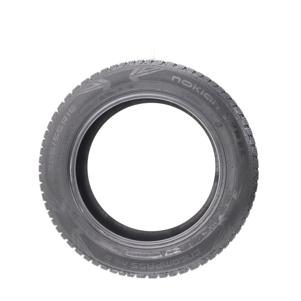 Set of (4) Used 205/55R16 Nokian Encompass AW01 91V - 9.5-10/32 - Image 6