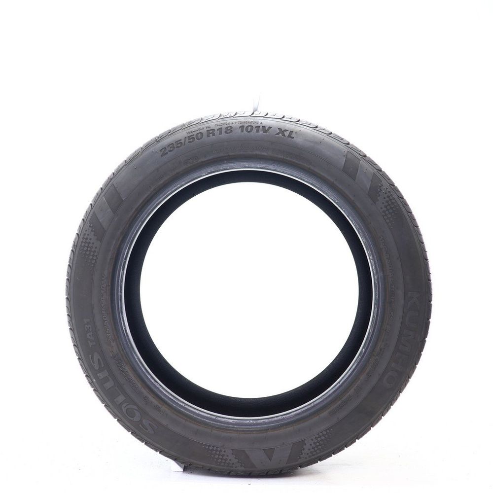 Set of (2) Used 235/50R18 Kumho Solus TA31 101V - 9/32 - Image 3