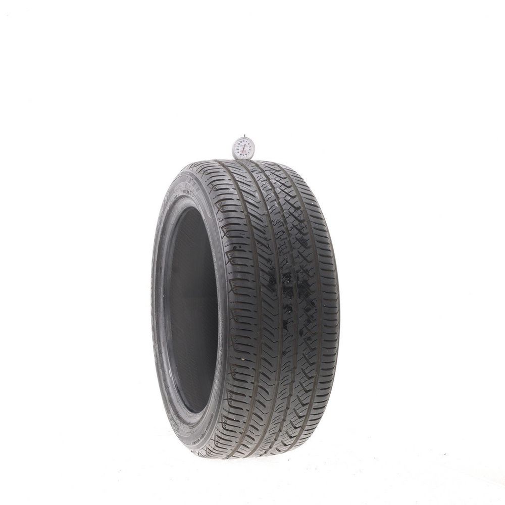 Set of (2) Used 235/45R17 Yokohama Advan Sport A/S Plus 97W - 7.5-8.5/32 - Image 1