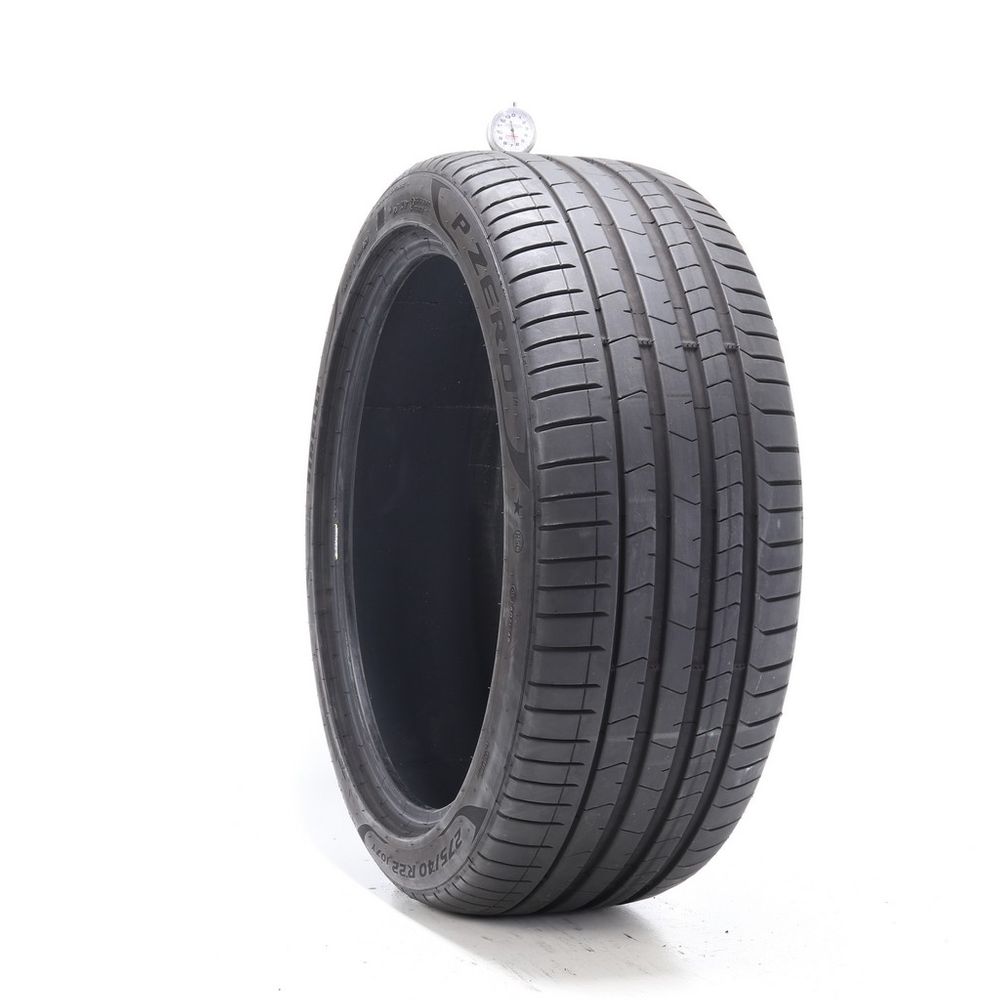 Set of (4) Used 275/40R22 Pirelli P Zero PZ4 Run Flat 107Y - 6.5-8/32 - Image 1