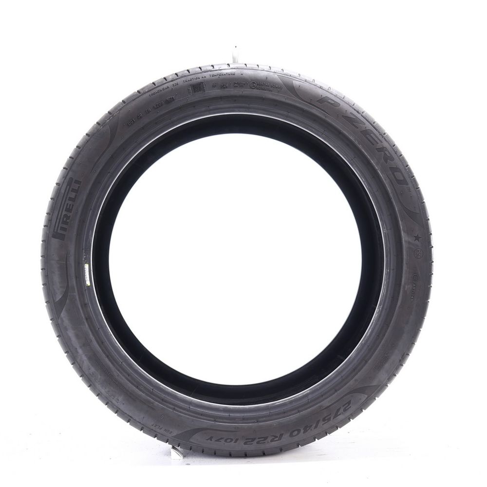 Set of (4) Used 275/40R22 Pirelli P Zero PZ4 Run Flat 107Y - 6.5-8/32 - Image 3