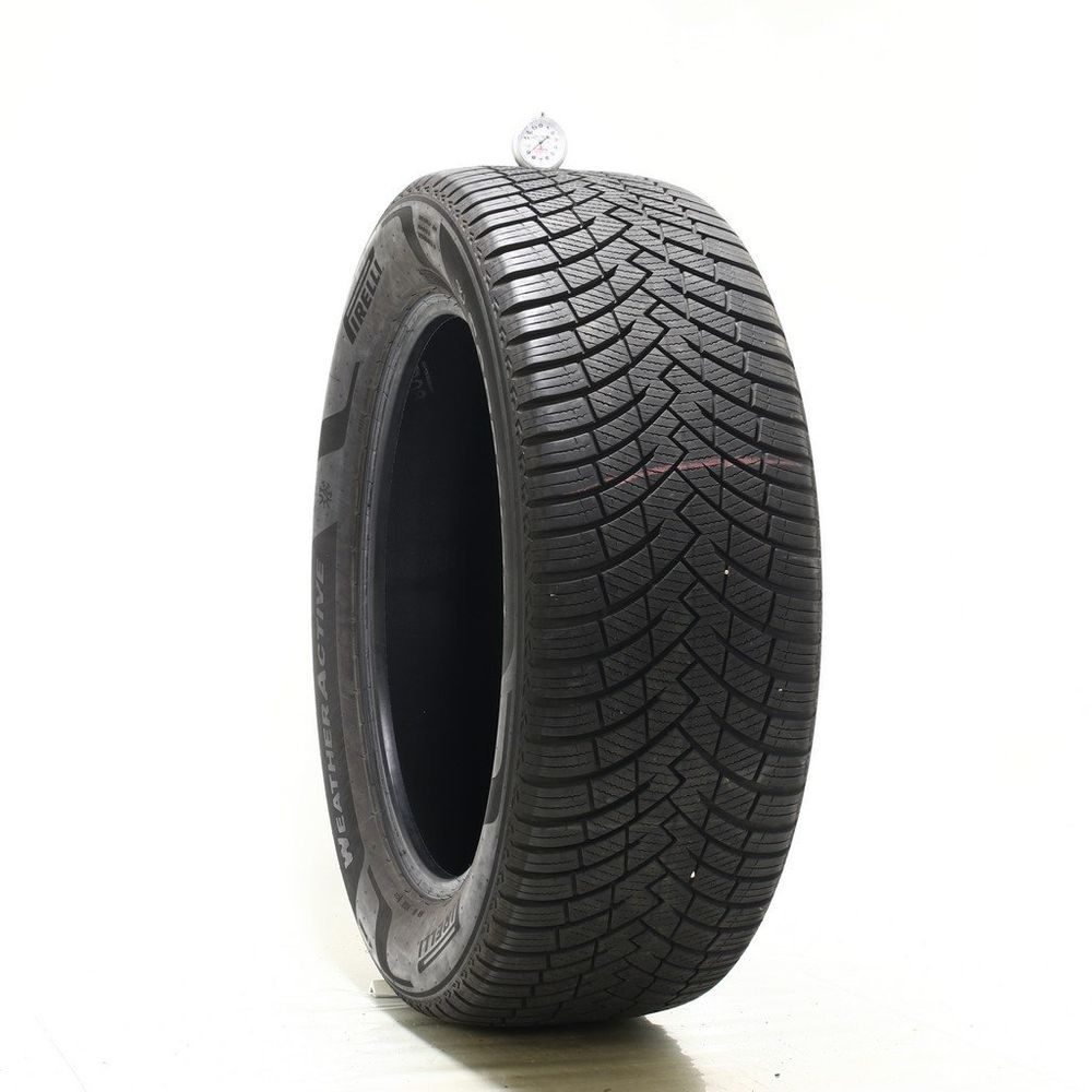 Set of (2) Used 255/55R20 Pirelli Scorpion Weather Active 110V - 8-8.5/32 - Image 4