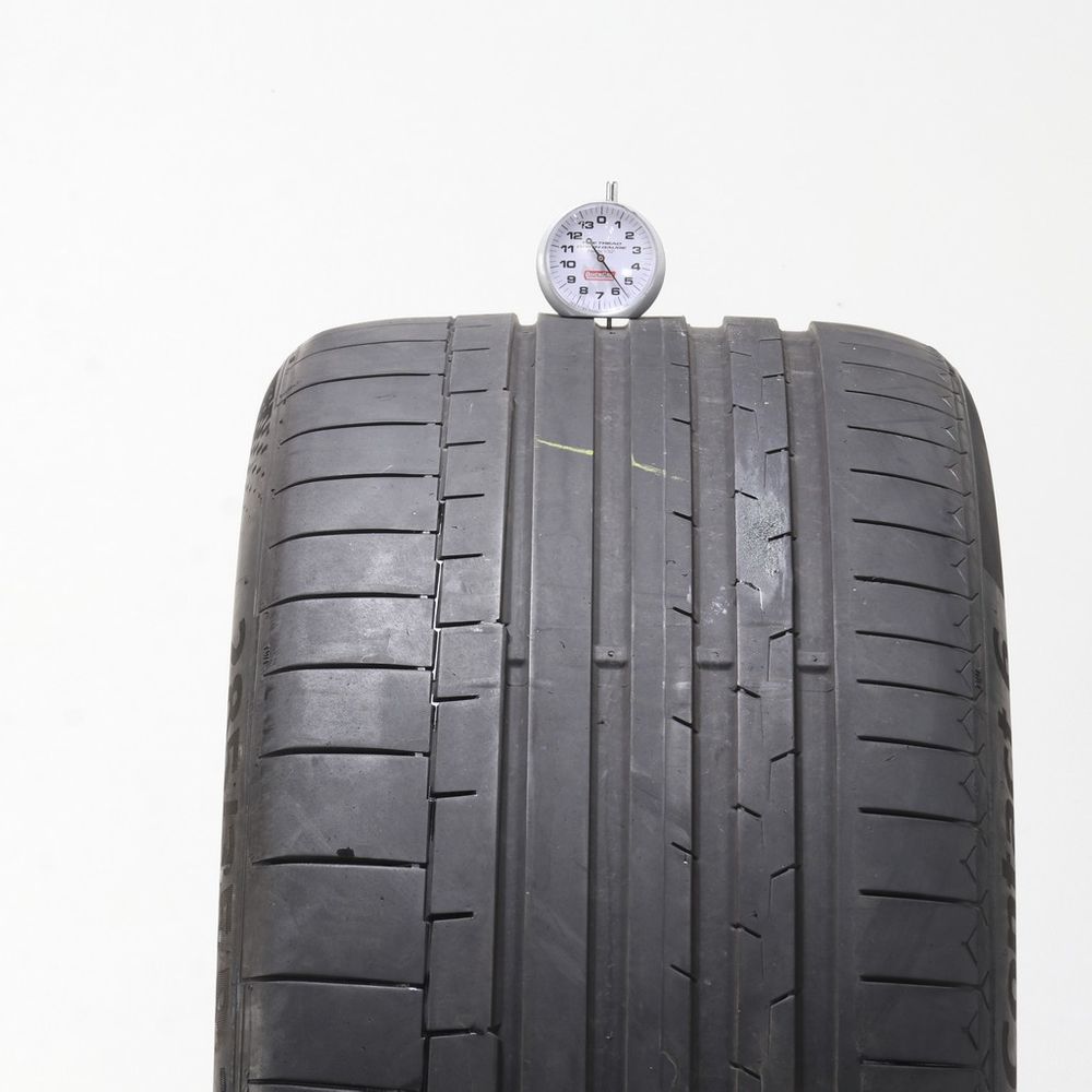 Set of (2) Used 285/35R22 Continental SportContact 6 TO ContiSilent 106Y - 5-5.5/32 - Image 5