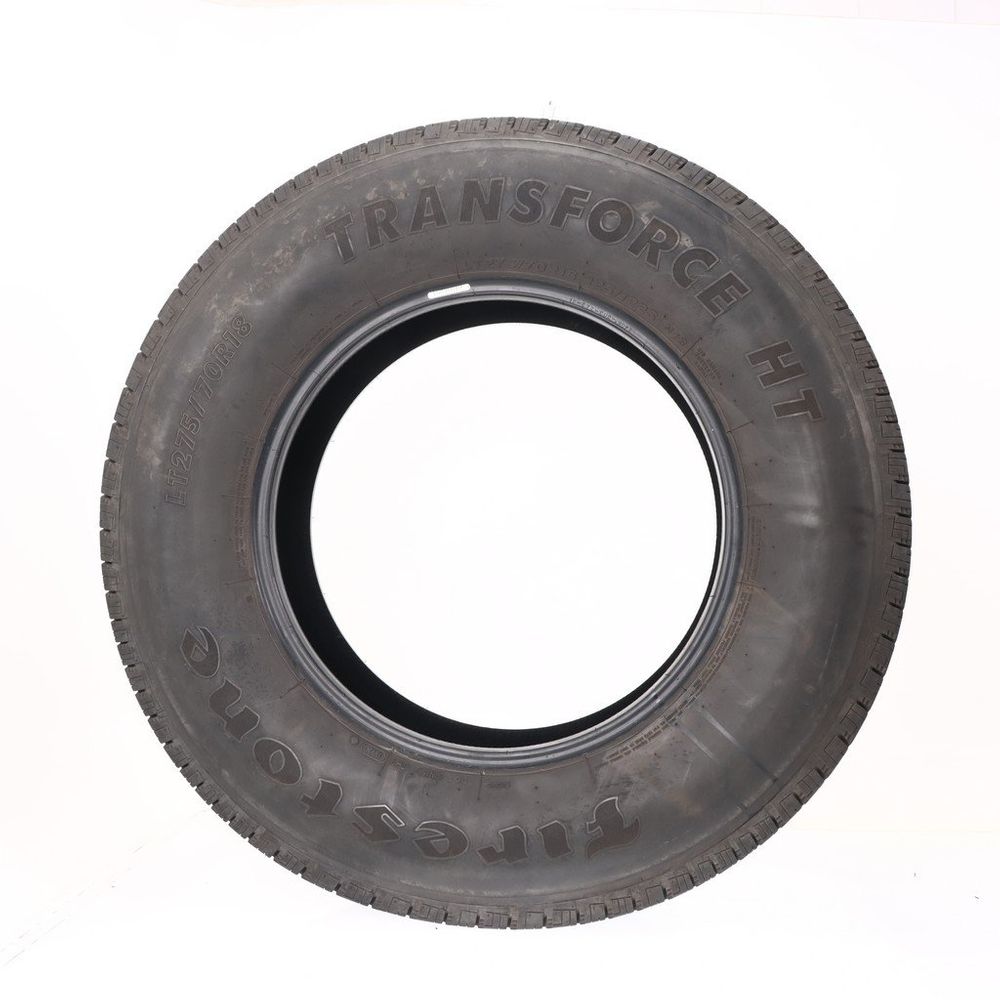 Set of (4) Used LT 275/70R18 Firestone Transforce HT 125/122S E - 6.5-7/32 - Image 3
