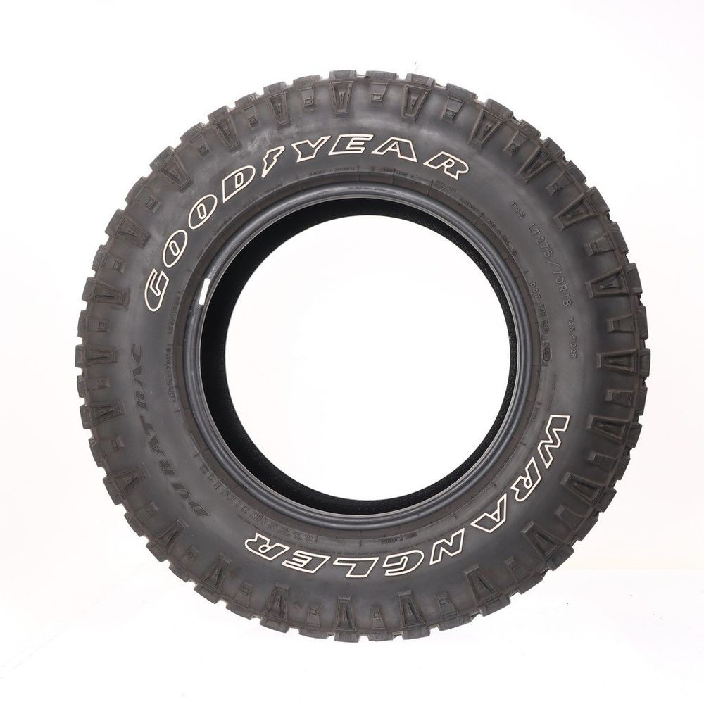 Set of (2) Used LT 275/70R18 Goodyear Wrangler Duratrac 125/122R E - 9-10.5/32 - Image 3