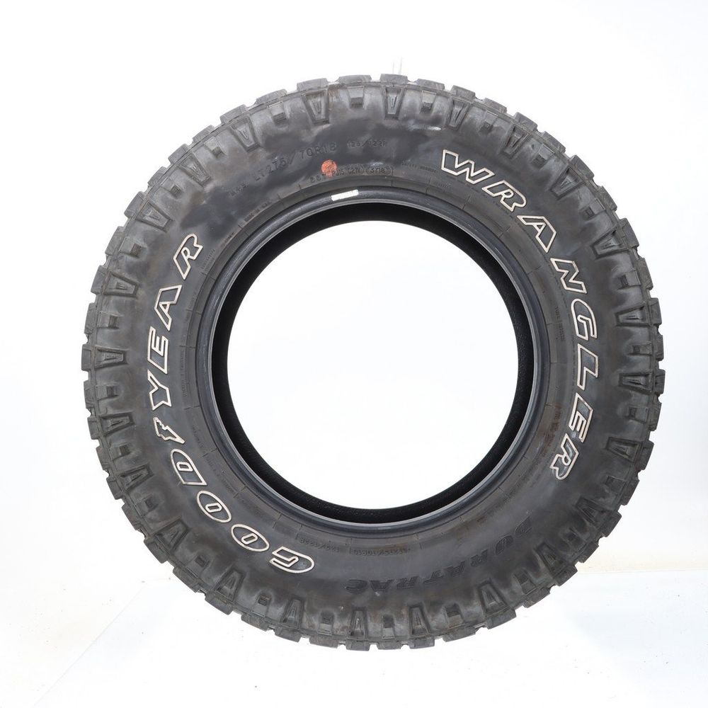 Set of (2) Used LT 275/70R18 Goodyear Wrangler Duratrac 125/122R E - 9-10.5/32 - Image 6