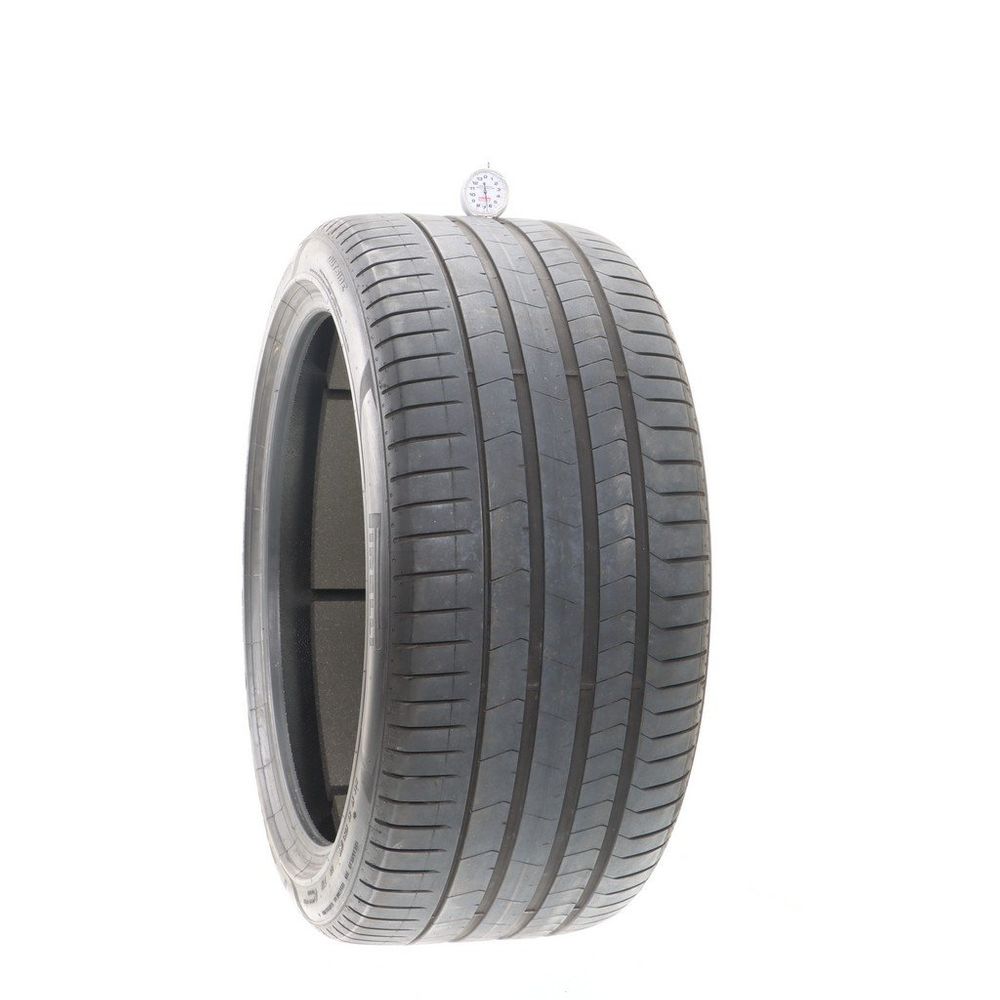 Set of (2) Used 305/35ZR21 Pirelli P Zero B PNCS 109Y - 6.5-7.5/32 - Image 1
