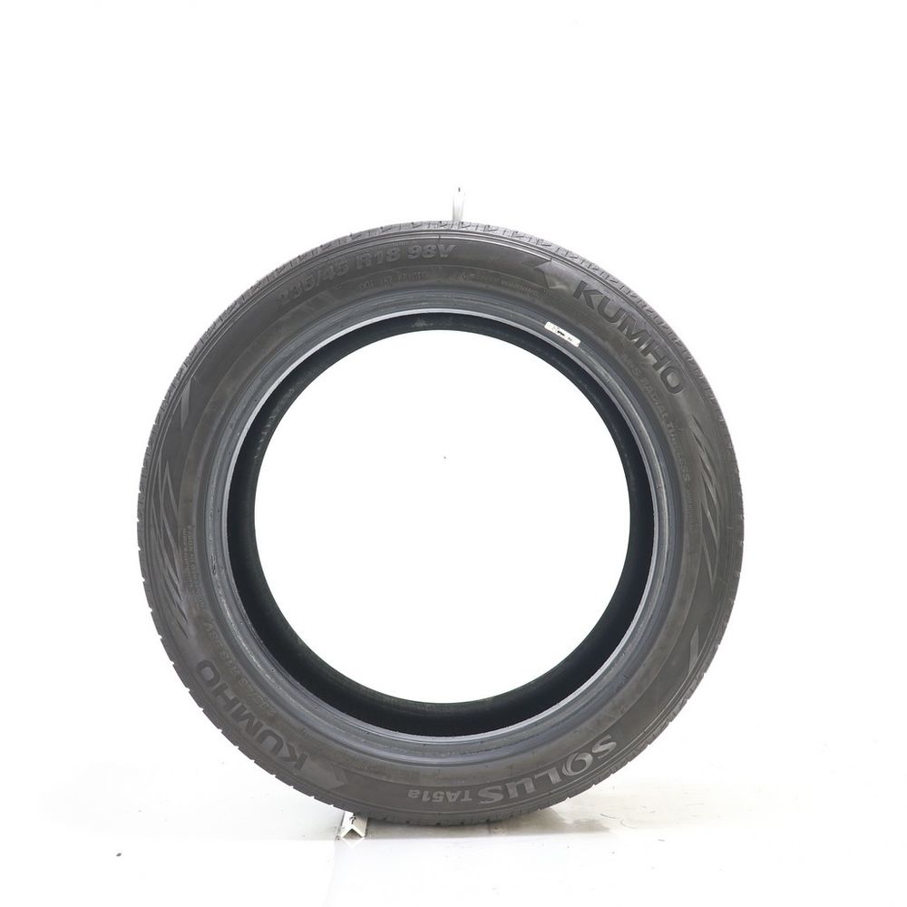 Set of (2) Used 235/45R18 Kumho Solus TA51a 98V - 6.5-8/32 - Image 3