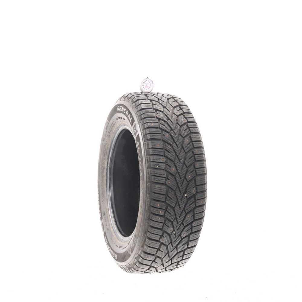 Set of (2) Used 205/65R15 General Altimax Arctic 12 Studded 99T - 10/32 - Image 1