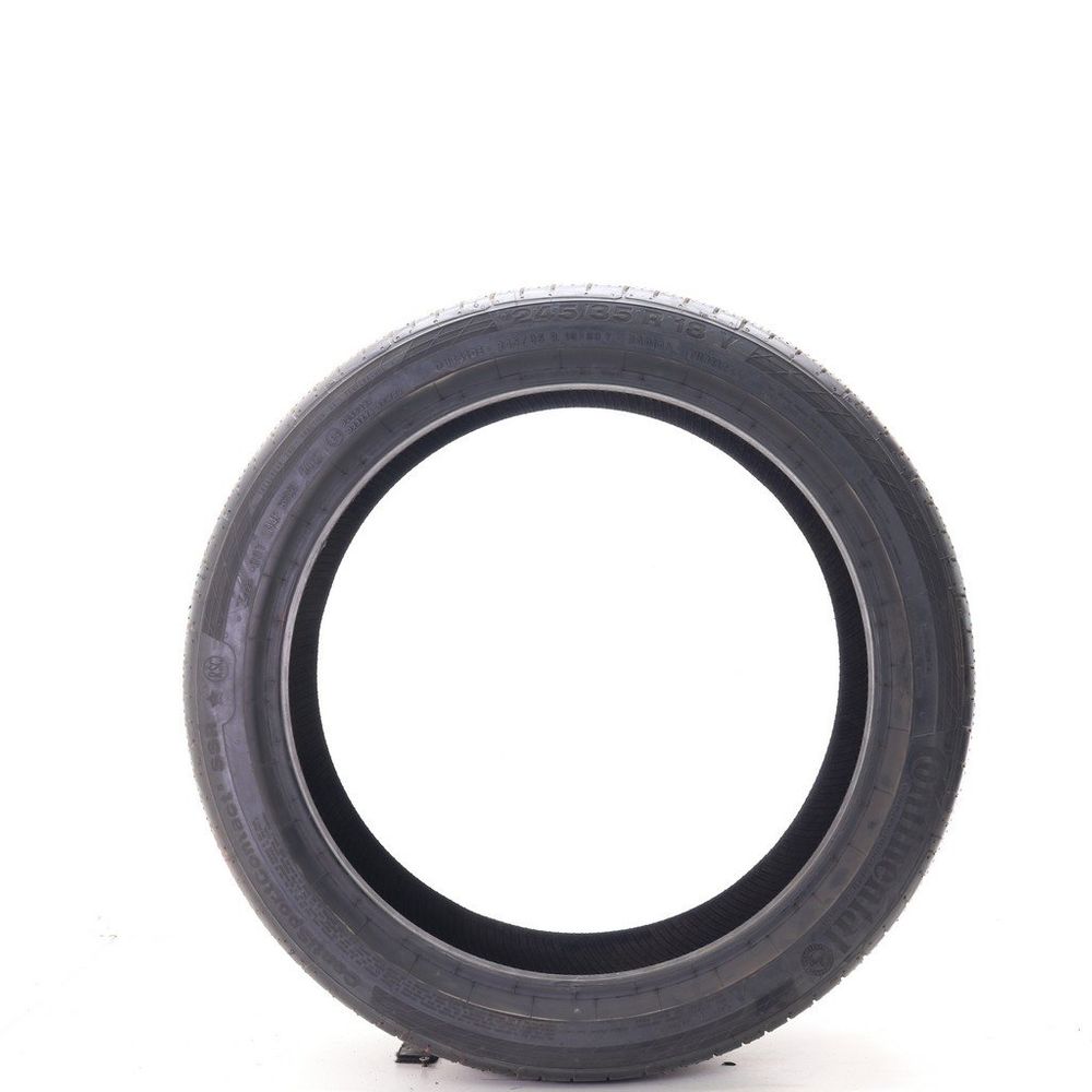 Set of (2) Driven Once 245/35R18 Continental ContiSportContact 5 SSR 88Y - 9.5/32 - Image 3