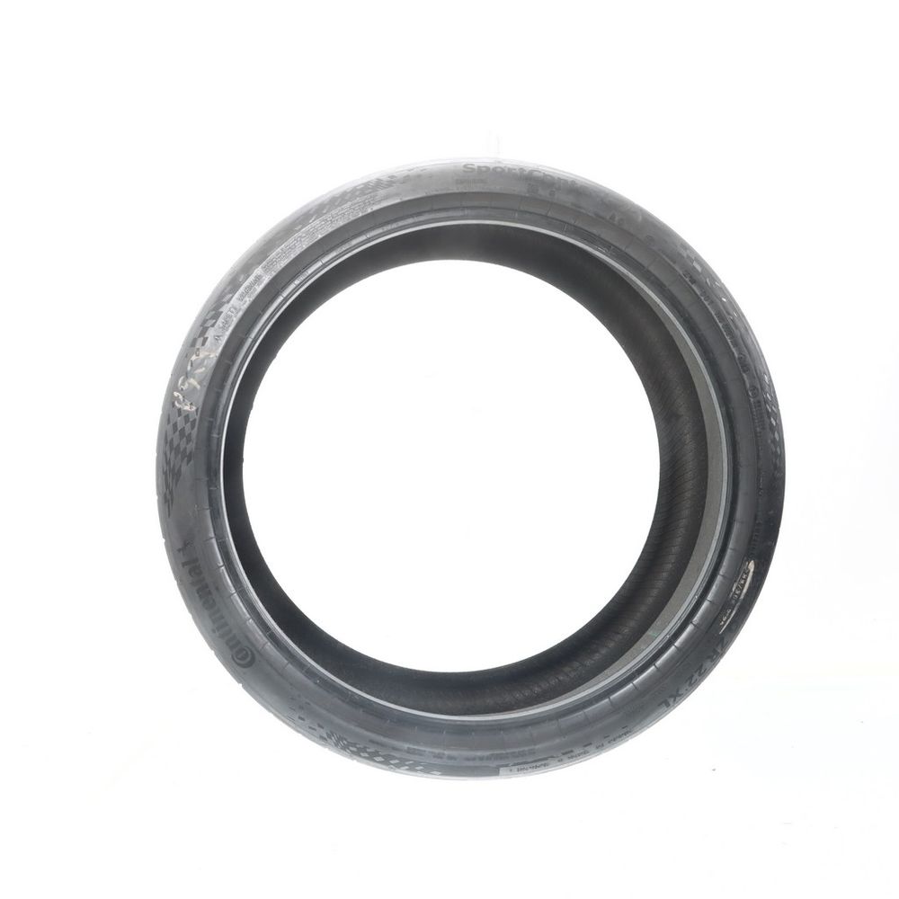 Set of (2) Used 285/30ZR22 Continental SportContact 7 AO ContiSilent 101Y - 6-6.5/32 - Image 3