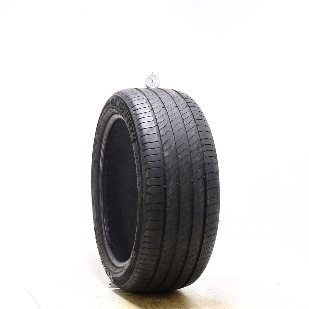 Set of (4) Used 245/45R19 Michelin Primacy 4 Acoustic POL 102V - 5.5-7/32 - Image 1