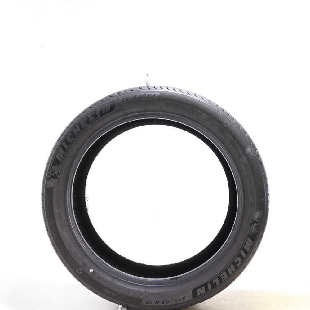 Set of (4) Used 245/45R19 Michelin Primacy 4 Acoustic POL 102V - 5.5-7/32 - Image 6