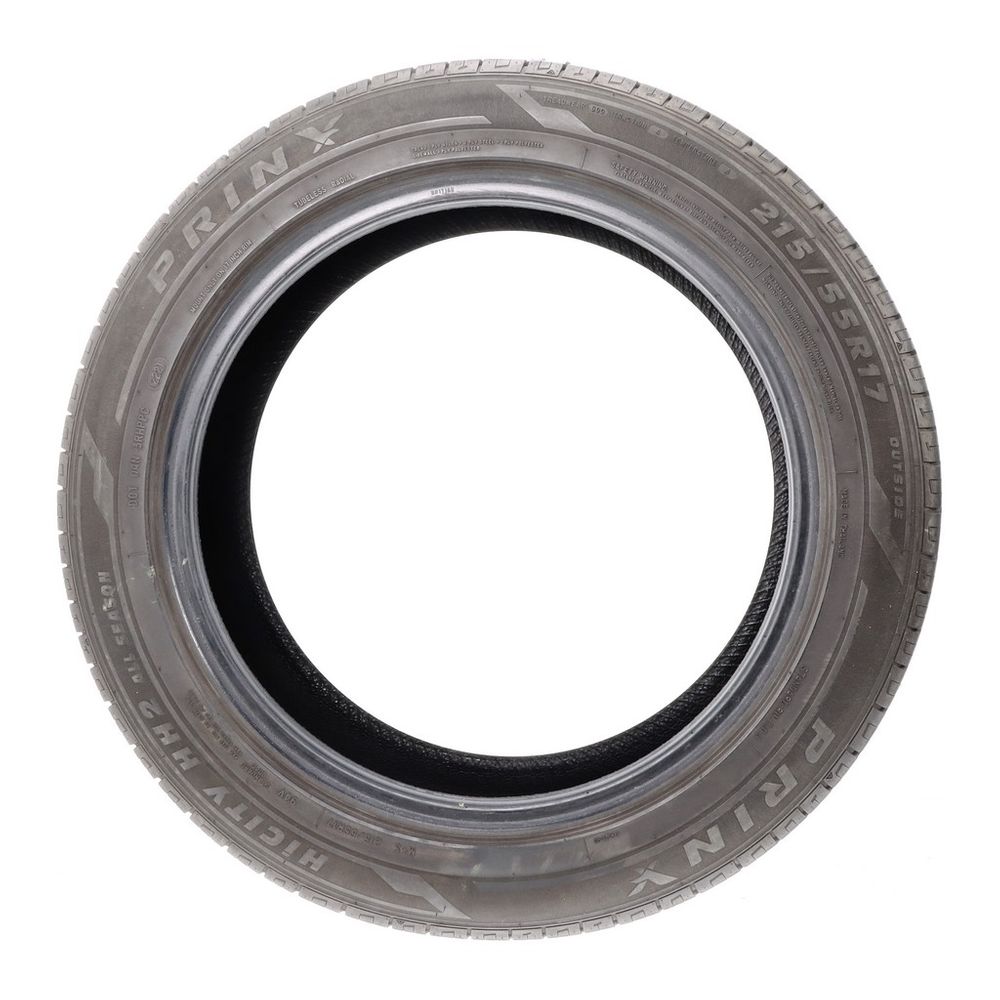 Set of (2) Used 215/55R17 Prinx HiCity HH2 94V - 7/32 - Image 3