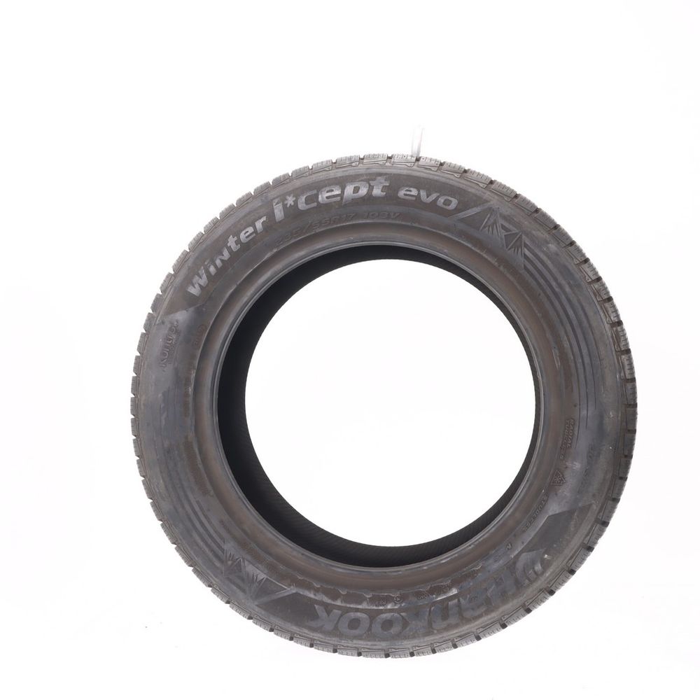 Used 235/55R17 Hankook Winter iCept EVO 103V - 10.5/32 - Image 3