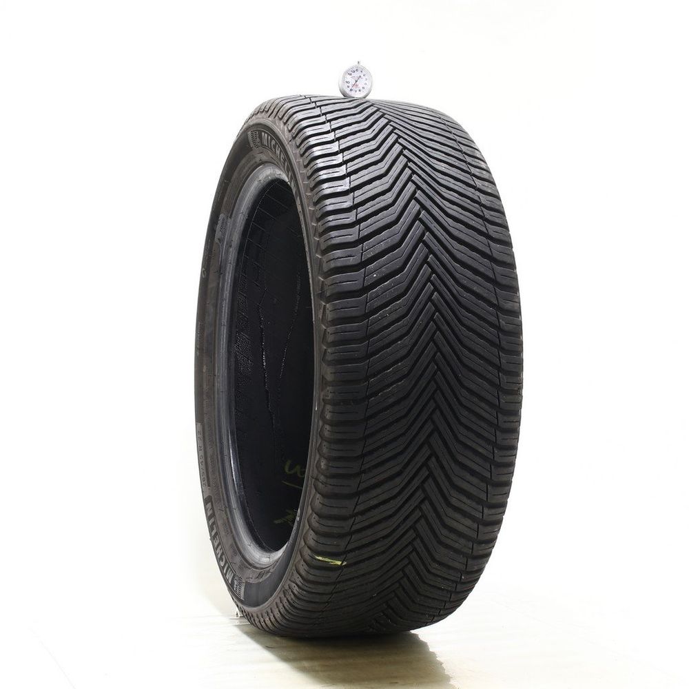 Set of (2) Used 285/45R22 Michelin CrossClimate 2 114H - 8-9.5/32 - Image 1