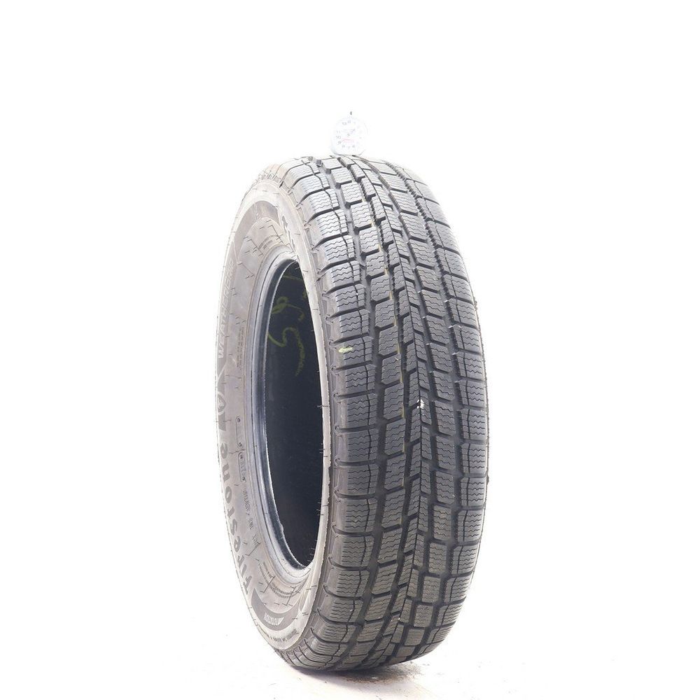 Set of (2) Used 195/65R15 Firestone WeatherGrip 91H - 8.5-9/32 - Image 1