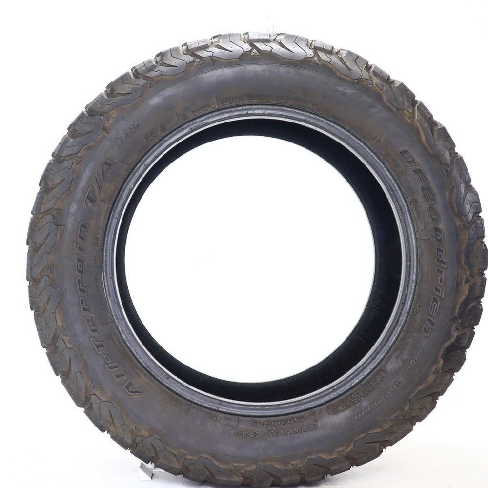Set of (2) Used LT 305/55R20 BFGoodrich All-Terrain T/A KO2 121/118S - 9.5-10/32 - Image 3