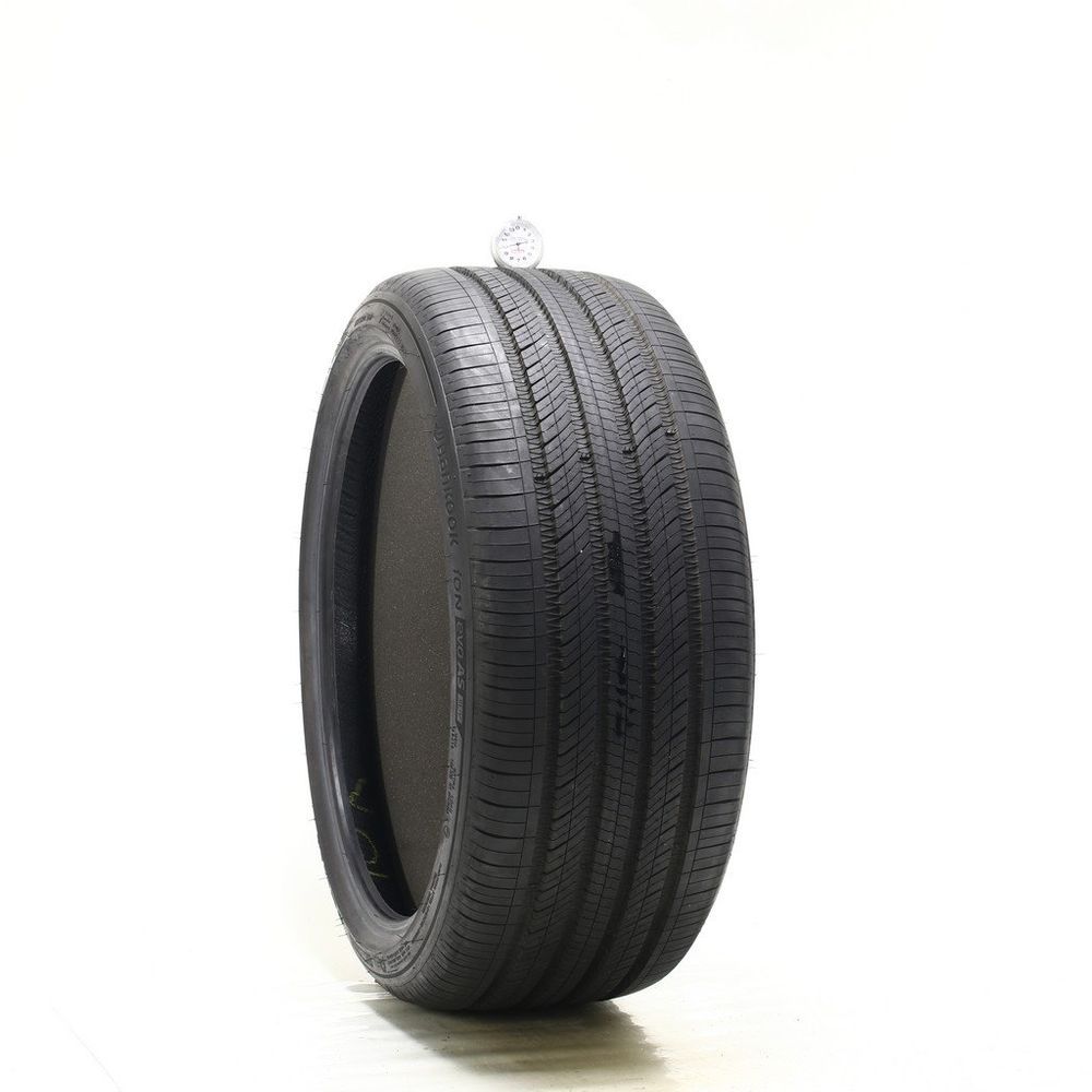 Set of (2) Used 255/35R21 Hankook iON evo AS SUV Sound Absorber EV 98W - 8.5-9.5/32 - Image 4