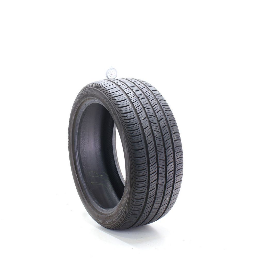 Set of (2) Used 245/40R18 Continental ContiProContact AO 93H - 7.5/32 - Image 1