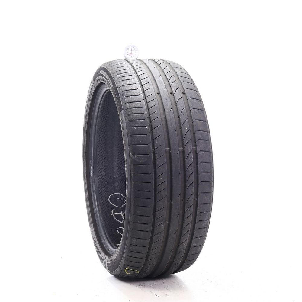 Used 255/40ZR20 Continental ContiSportContact 5P MO 101Y - 7/32 - Image 1