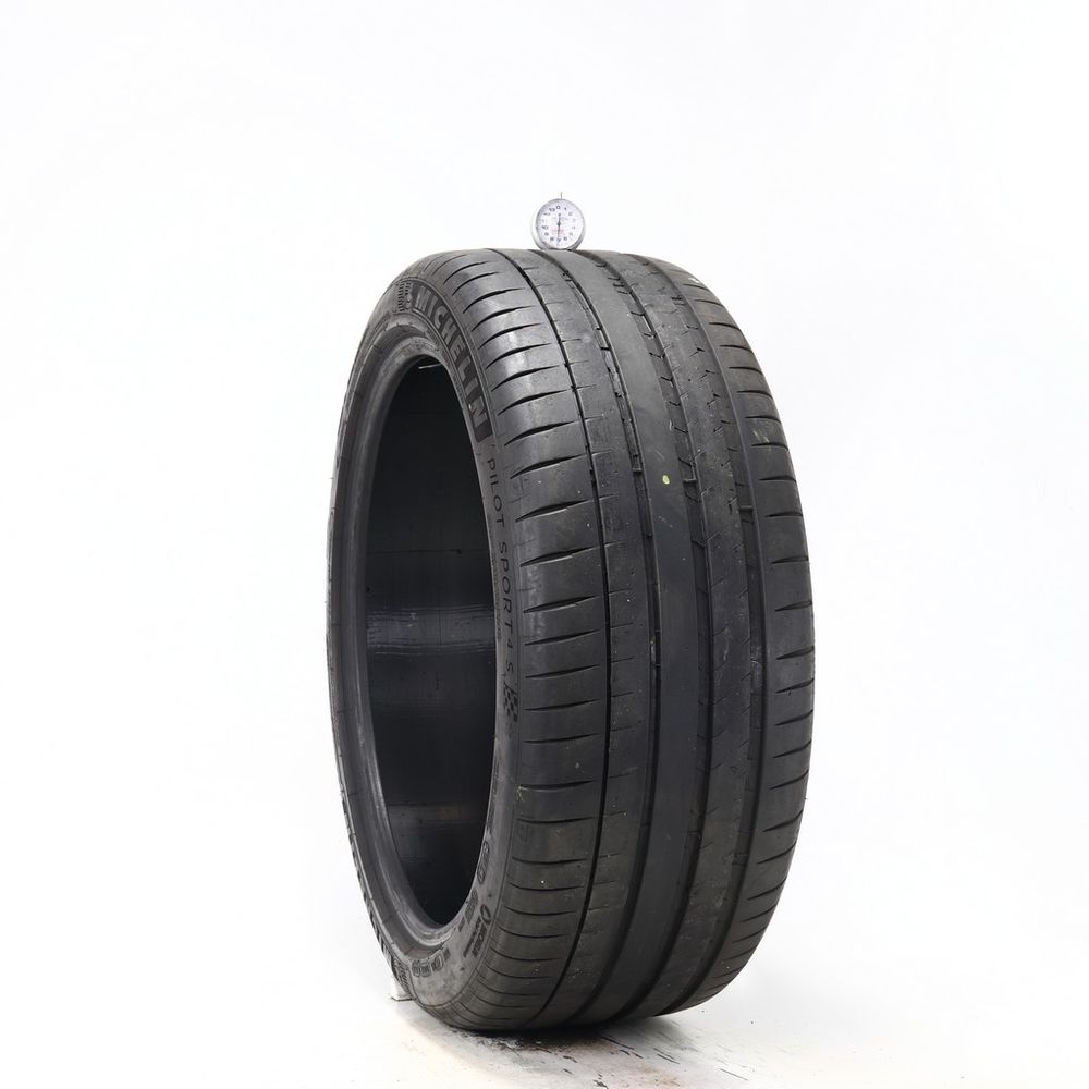Set of (2) Used 255/40ZR21 Michelin Pilot Sport 4 S 102Y - 6-7/32 - Image 4