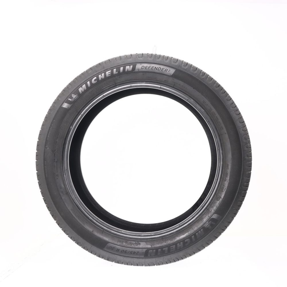 Set of (2) Used 245/50R20 Michelin Defender 2 102H - 7-7.5/32 - Image 3
