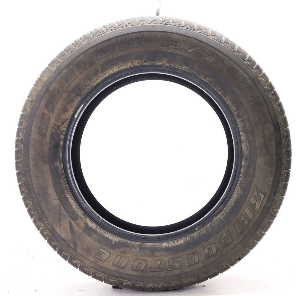 Set of (2) Used 285/60R18 Bridgestone Dueler H/T 684 II 114V - 9/32 - Image 3