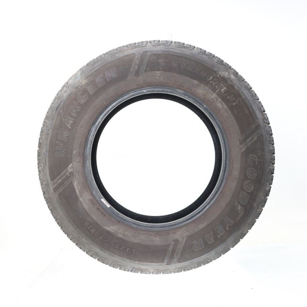 Used LT 275/70R18 Goodyear Wrangler Workhorse HT 125/122R E - 9/32 - Image 3