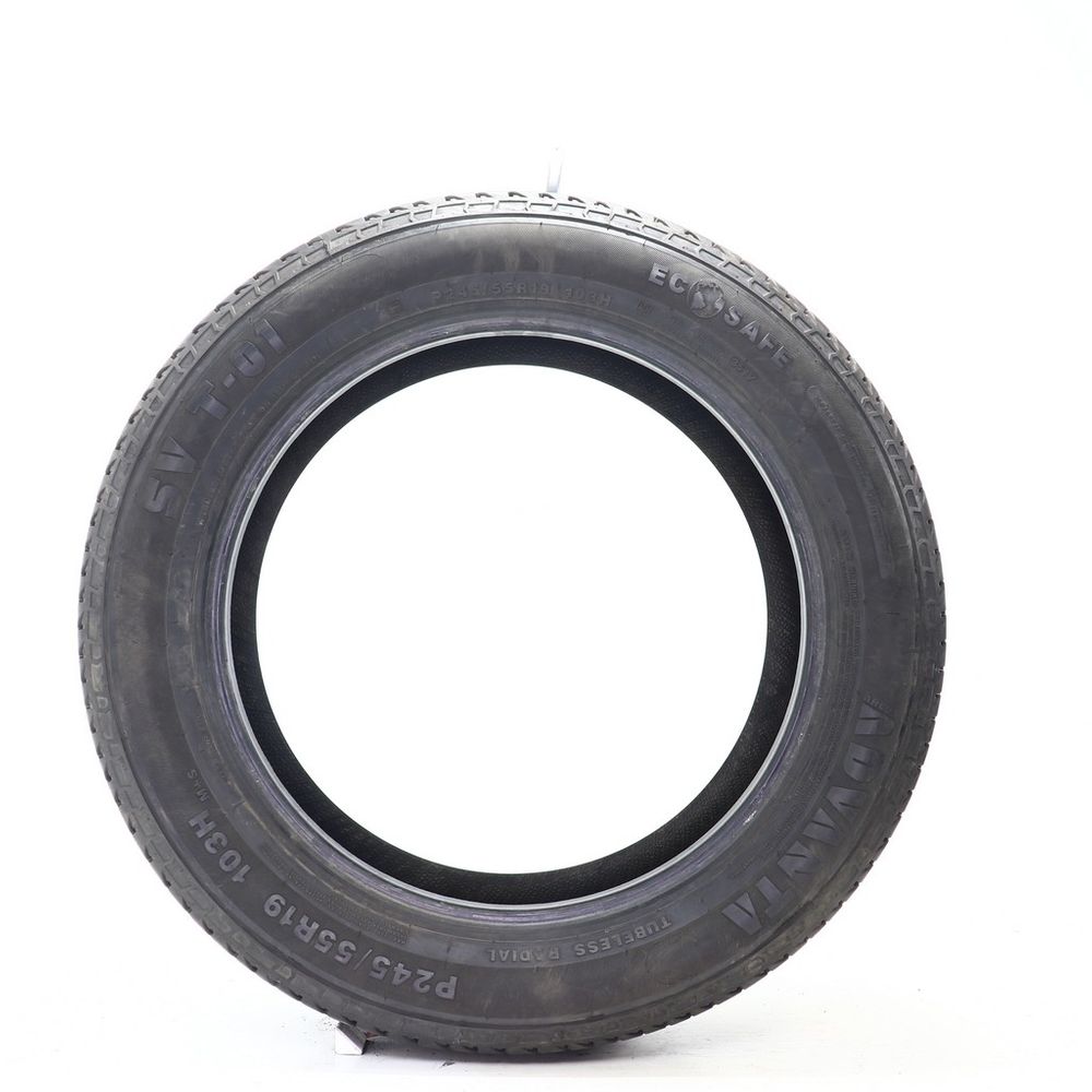 Set of (4) Used 245/55R19 Advanta SV T-01 103H - 8.5-10/32 - Image 3