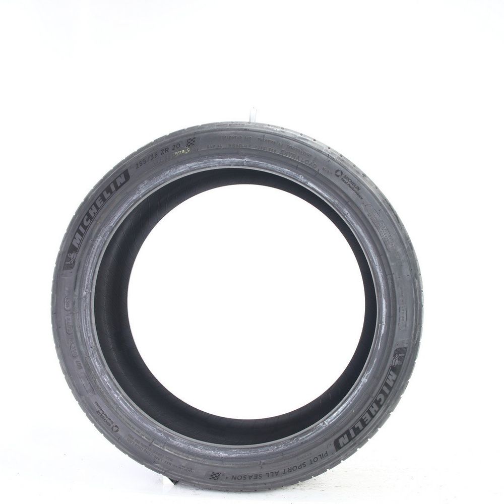Set of (2) Used 255/35ZR20 Michelin Pilot Sport All Season 4 97Y - 9.5-10/32 - Image 3