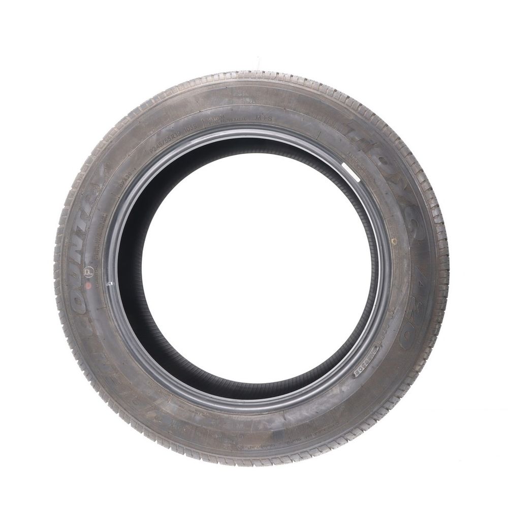 Set of (2) Used 245/55R19 Toyo Open Country A20 103S - 8.5-9/32 - Image 6