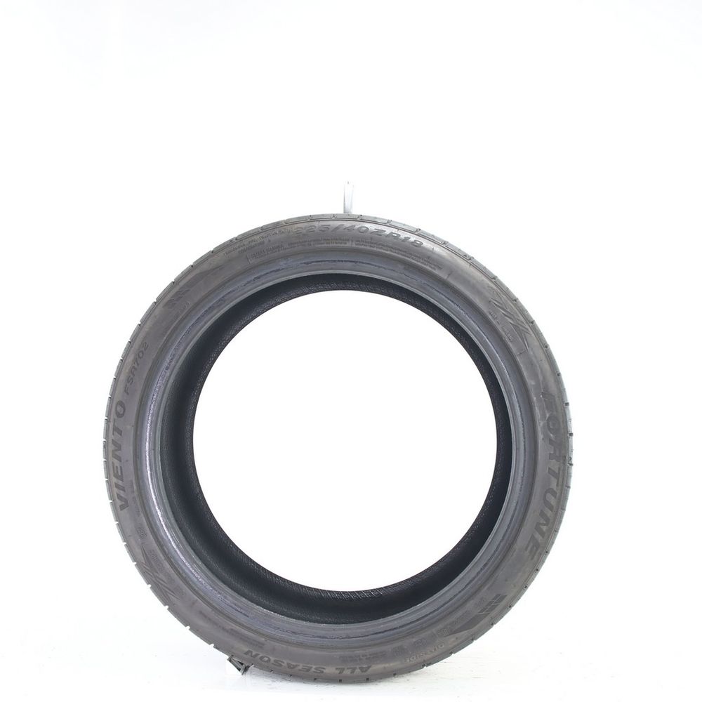 Set of (2) Used 225/40ZR18 Fortune Viento FSR702 92Y - 8.5/32 - Image 3