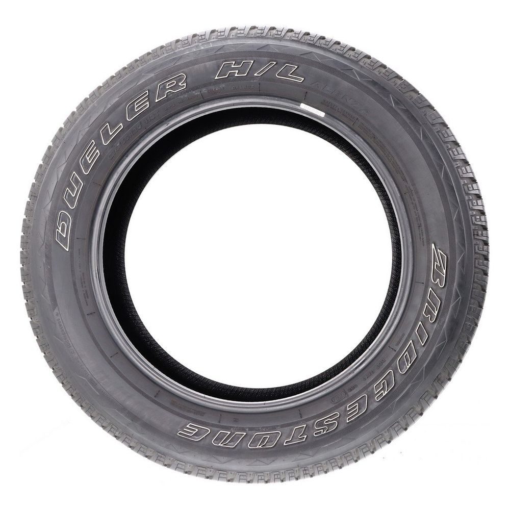 Set of (2) Used 275/55R20 Bridgestone Dueler H/L Alenza 113T - 8-9/32 - Image 3
