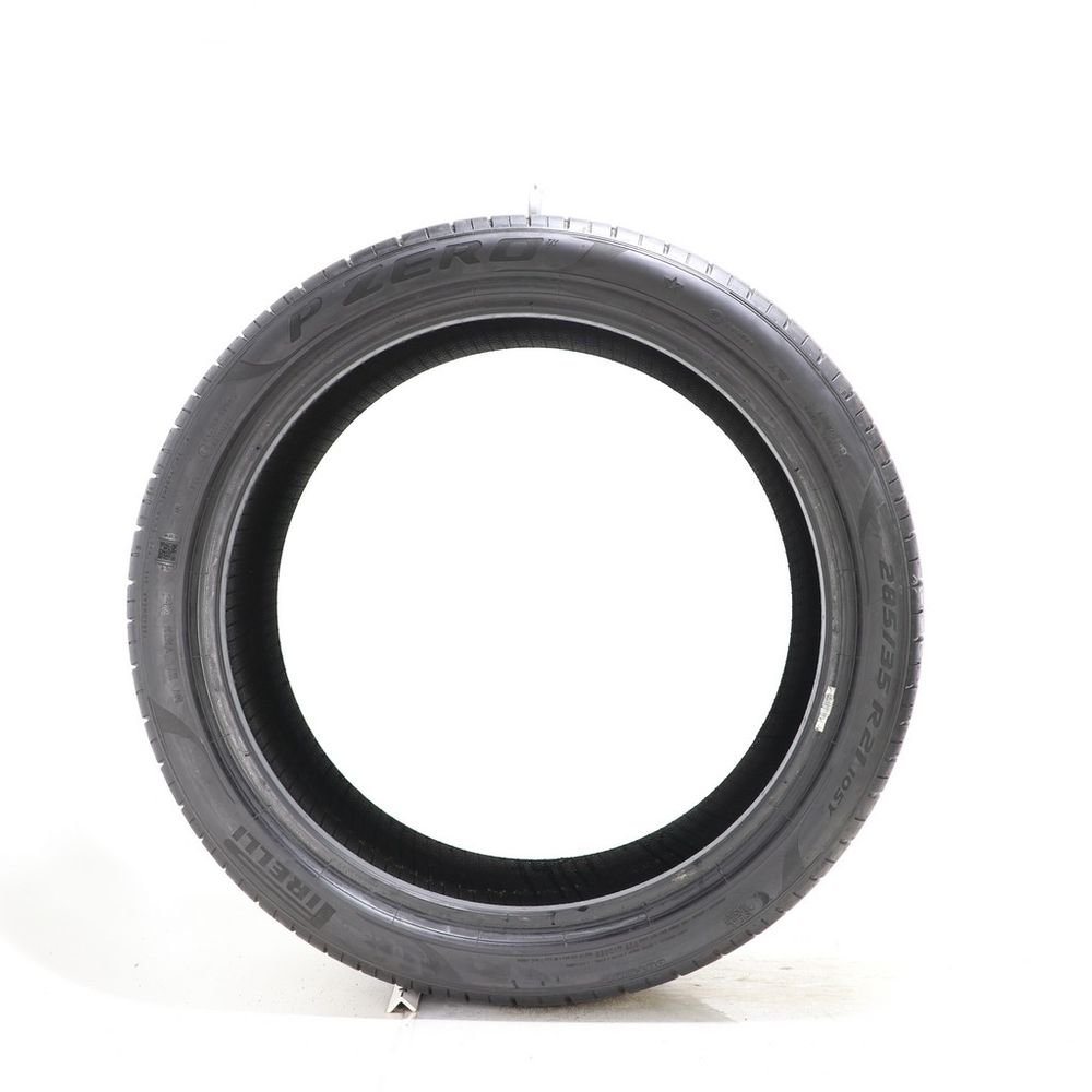 Set of (2) Used 285/35R21 Pirelli P Zero PZ4 Seal Inside 105Y - 7.5-8/32 - Image 3