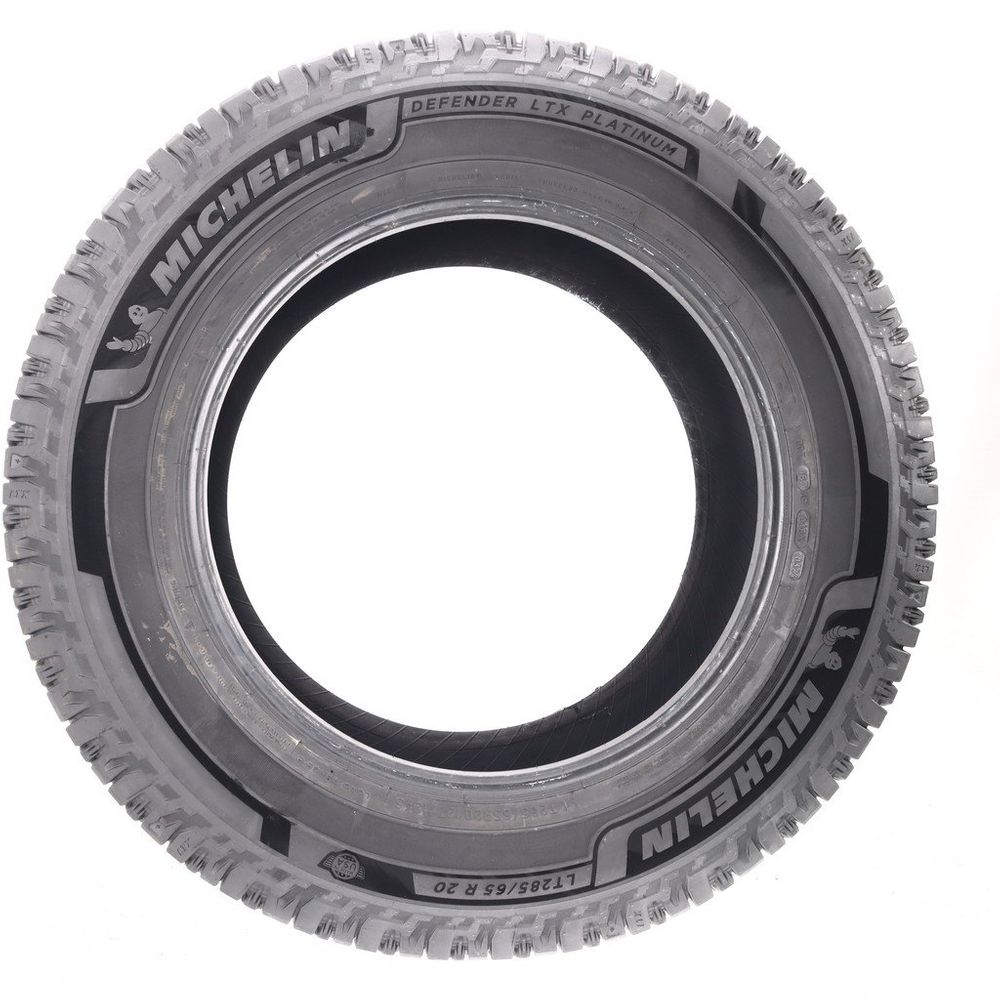 Set of (2) Driven Once LT 285/65R20 Michelin Defender LTX Platinum 127/124S E - 13.5/32 - Image 3