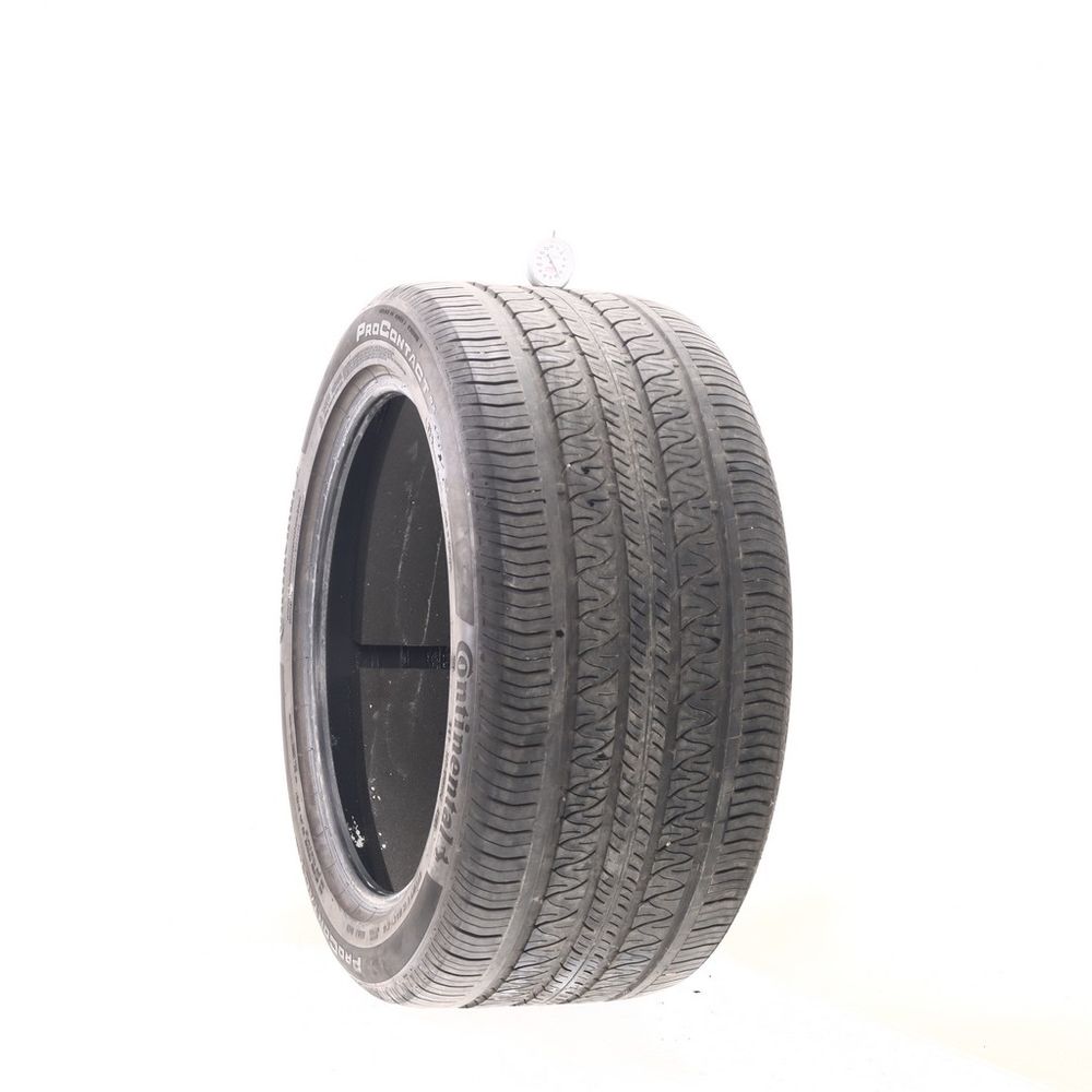 Set of (2) Used 285/40R19 Continental ProContact RX ContiSilent T1 107W - 5.5/32 - Image 1