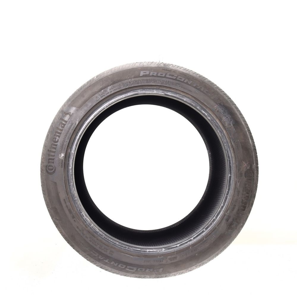 Set of (2) Used 285/40R19 Continental ProContact RX ContiSilent T1 107W - 5.5/32 - Image 3